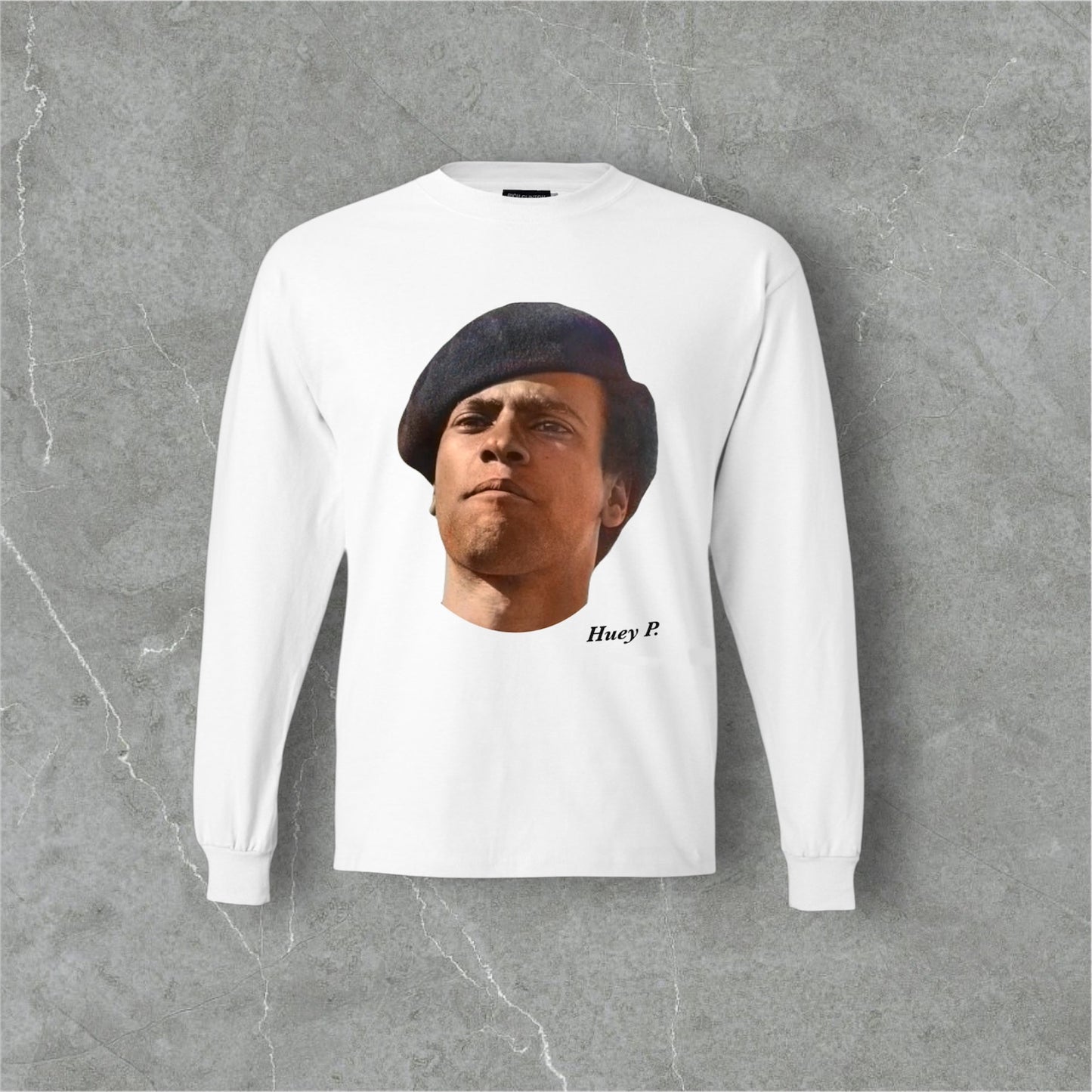 Huey P. Long Sleeve Heavy T-Shirt