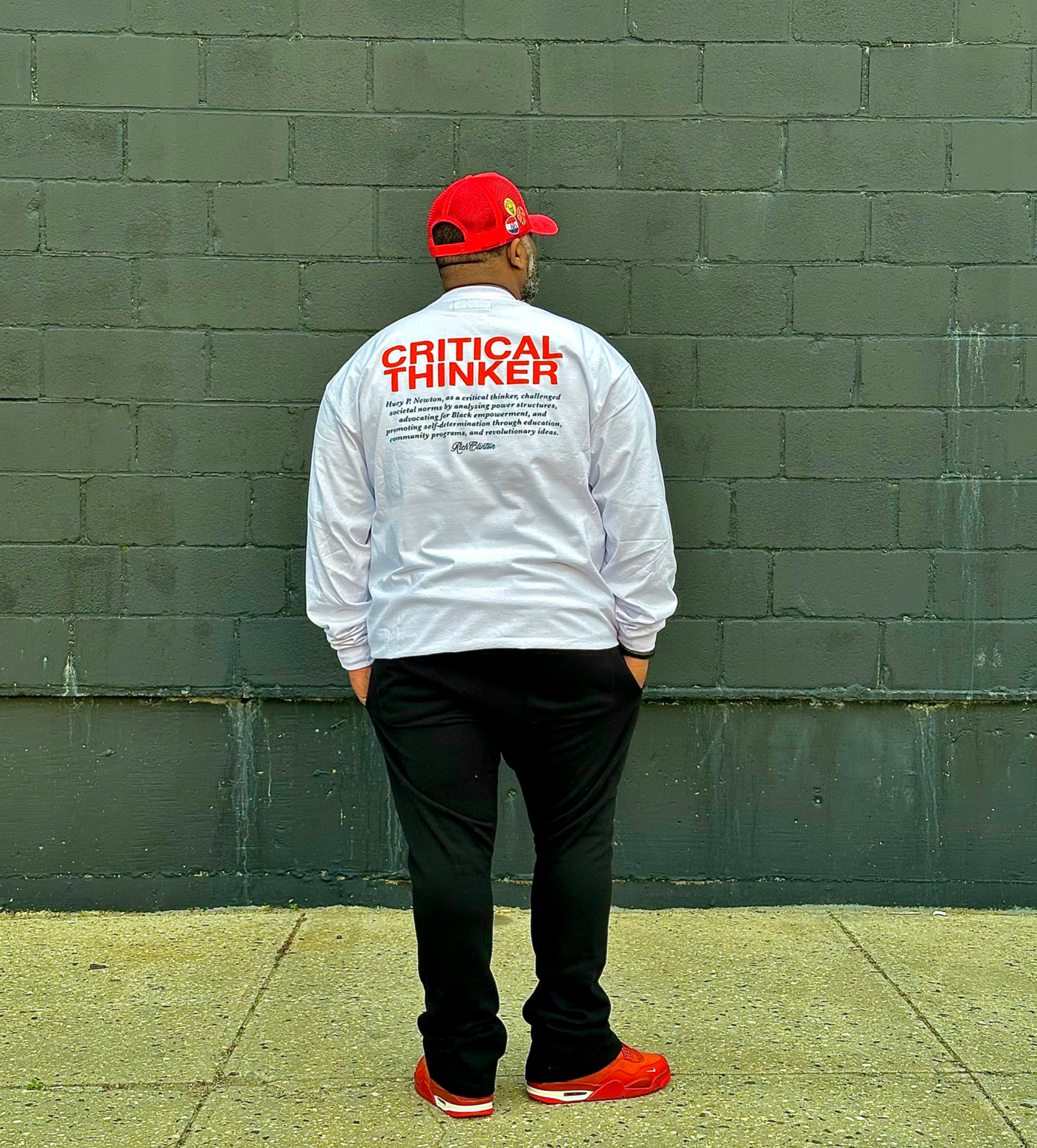 Huey P. Long Sleeve Heavy T-Shirt
